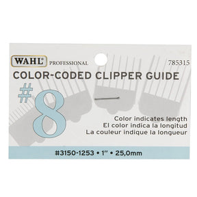 5 Pack Wahl Color-Coded Attachment Comb #8 Model #WA-3150-1253